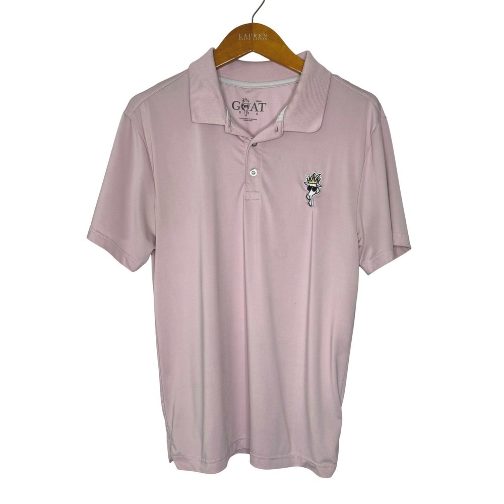 Goat USA Polo‎ Golf Shirt - pink